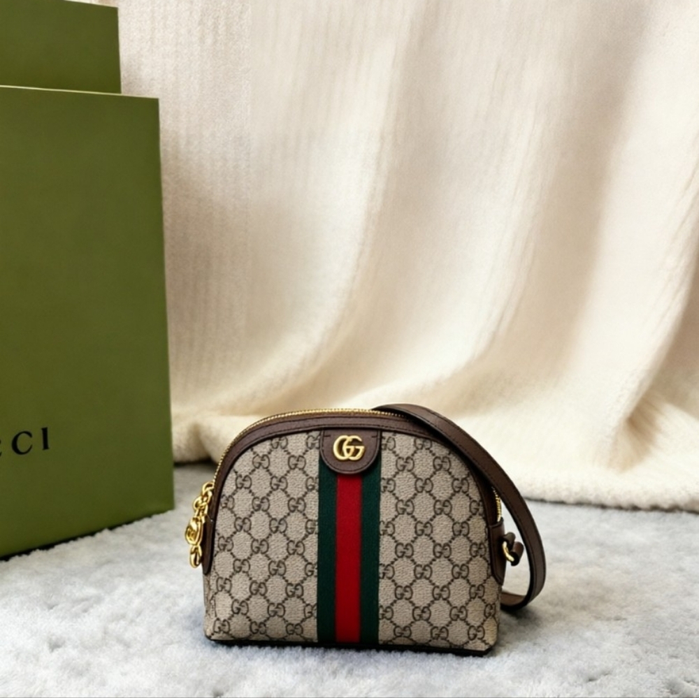 Gucci Ophidia GG Supreme Small Shoulder Bag - Picture 3 of 6